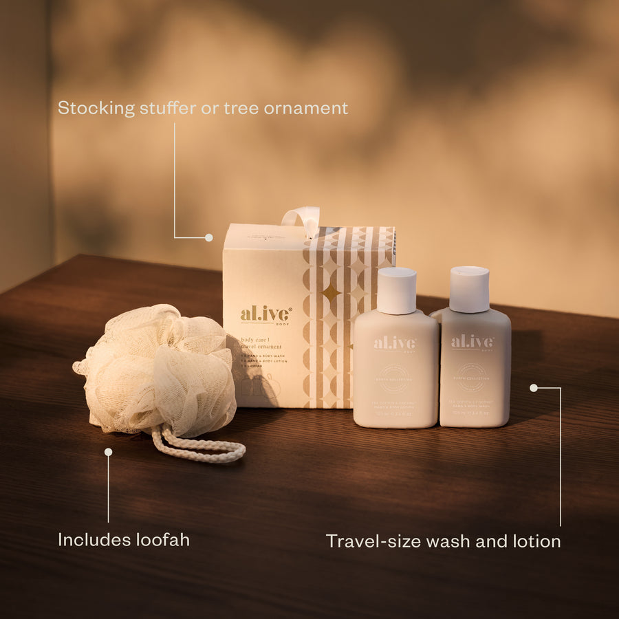 Body Travel Ornament - Sea Cotton & Coconut