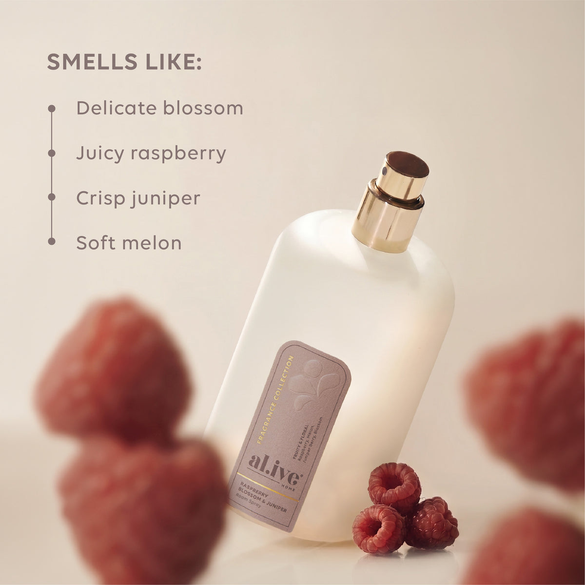 ROOM SPRAY - RASPBERRY BLOSSOM & JUNIPER