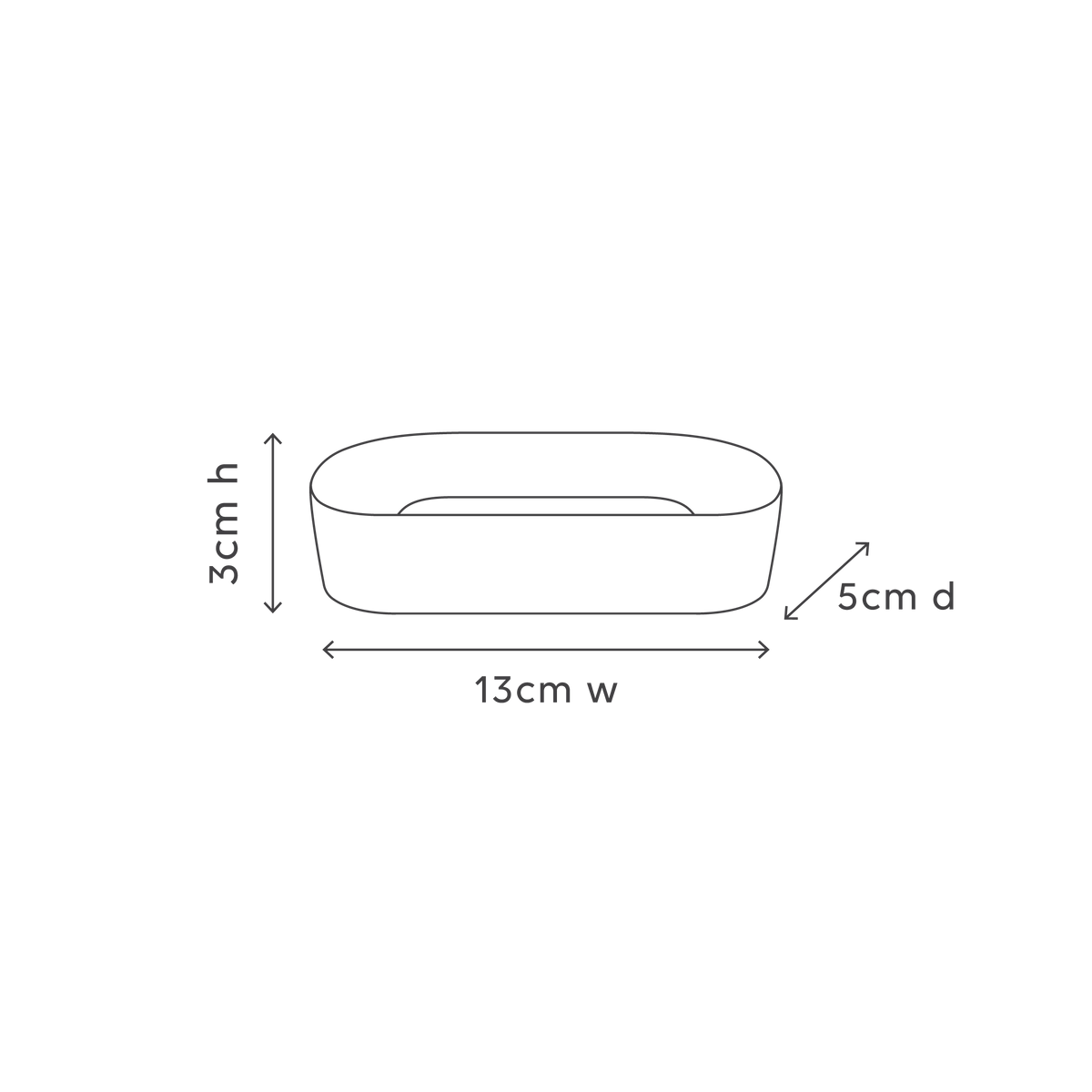 THREE-PIECE TRAY