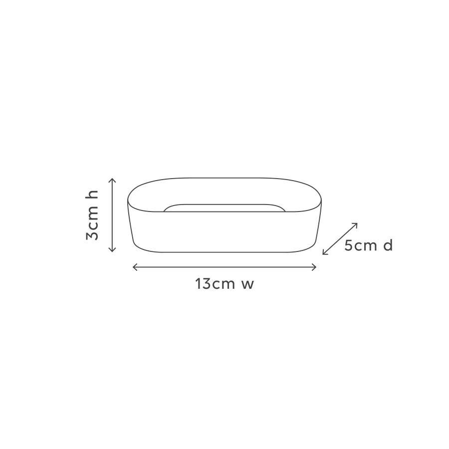 THREE-PIECE TRAY