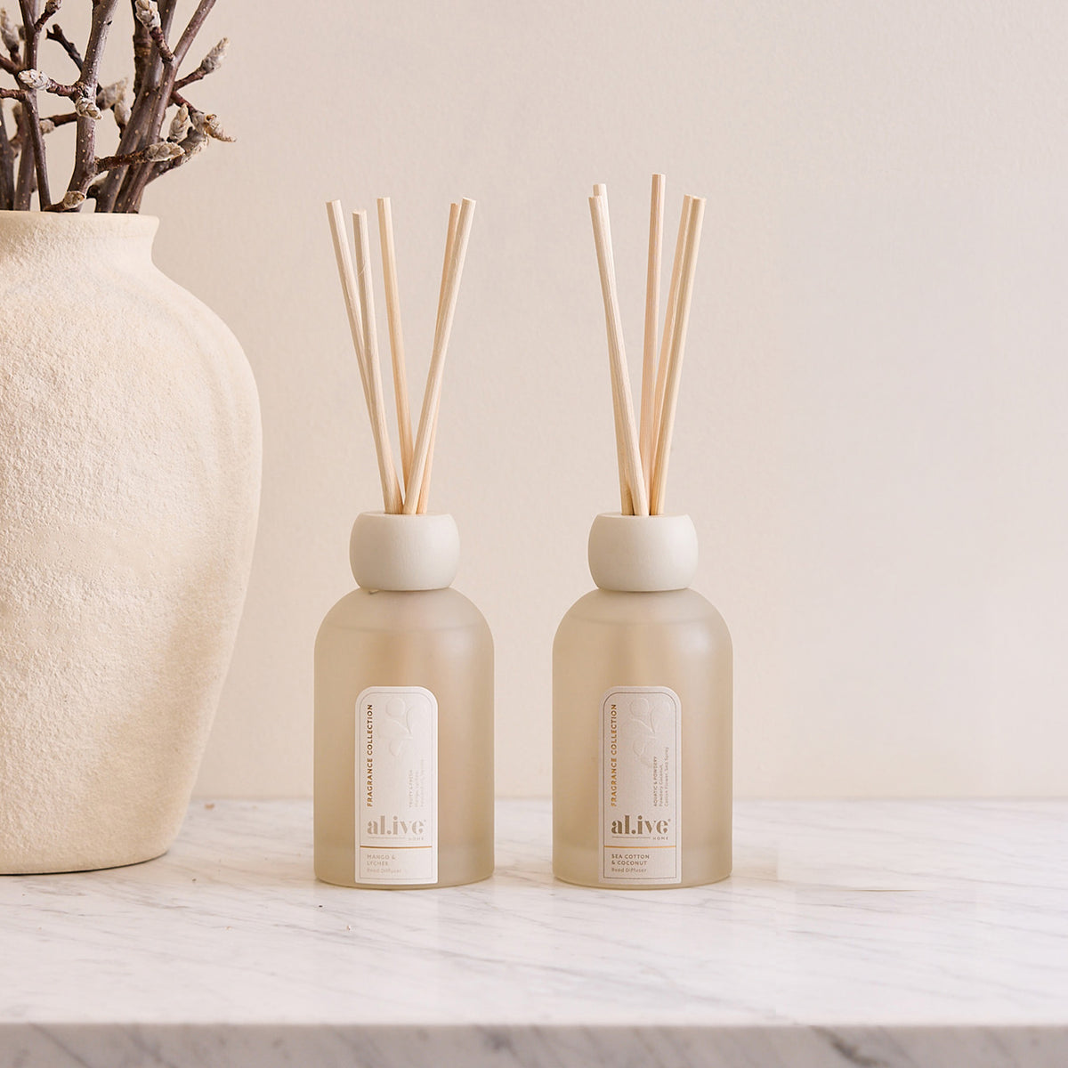 Soy Candle & Reed Diffuser Bundle