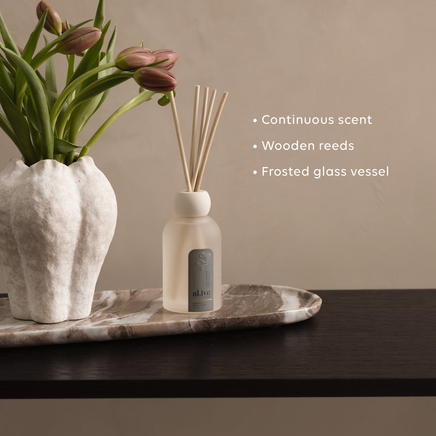 REED DIFFUSER - COCONUT & WILD ORANGE