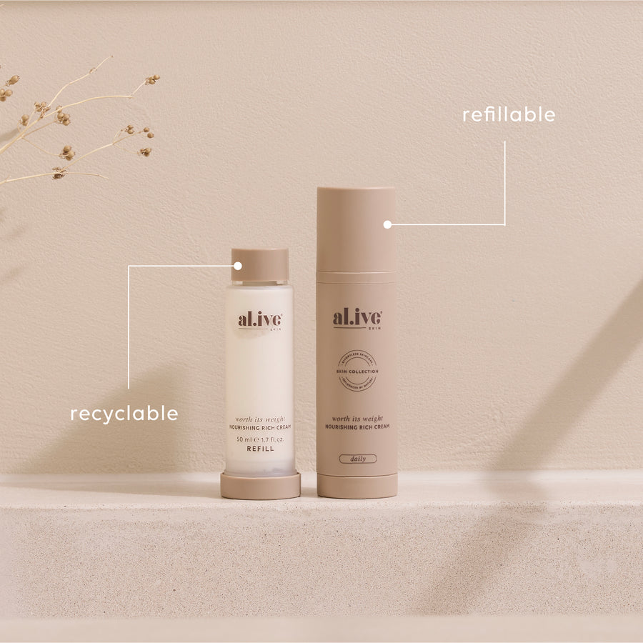 WORTH ITS WEIGHT - NOURISHING RICH CREAM REFILL