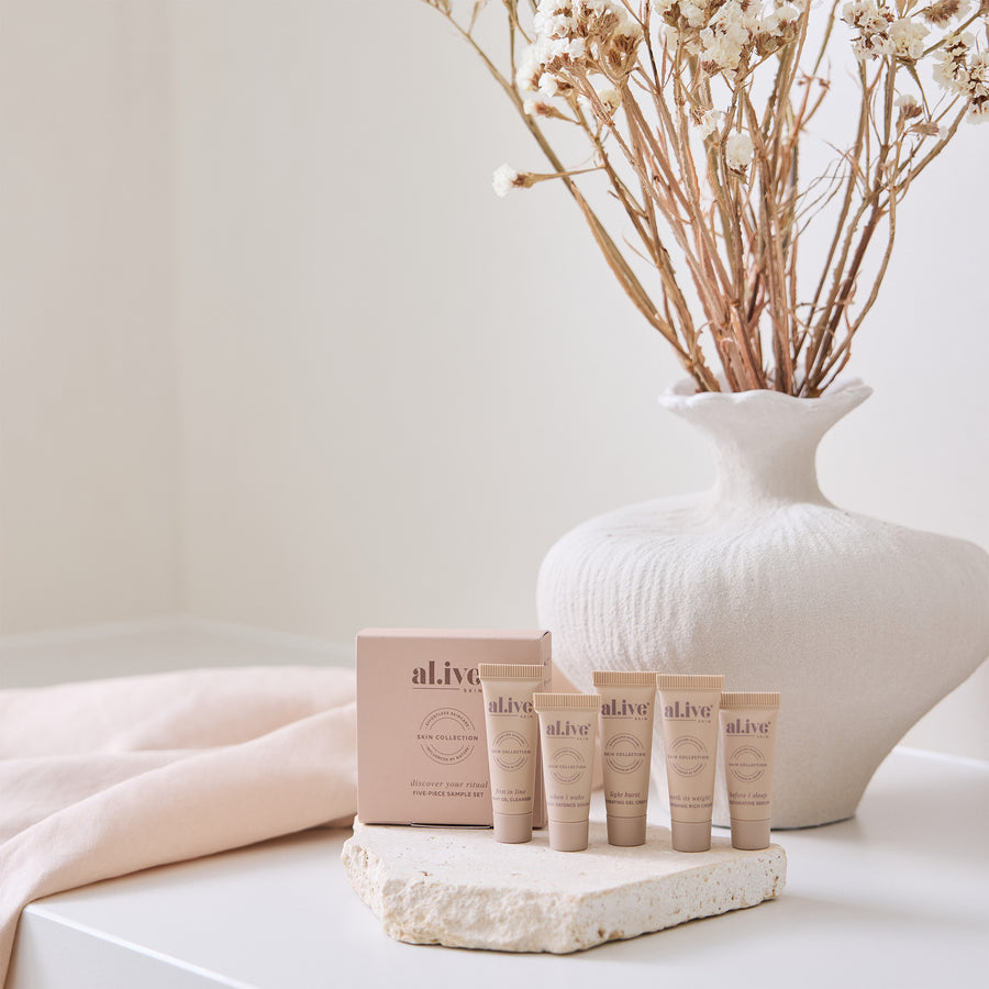 DISCOVER YOUR RITUAL - FIVE-PIECE SAMPLE SET