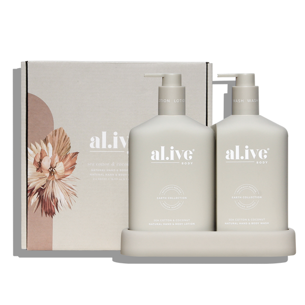 Bathroom Duo Wash + Lotion - Sea Cotton & Coconut