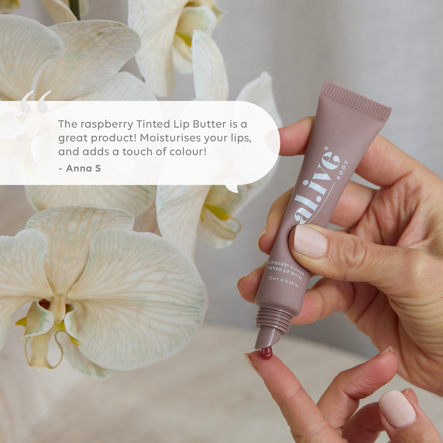 TINTED LIP BUTTER - RASPBERRY BLOSSOM