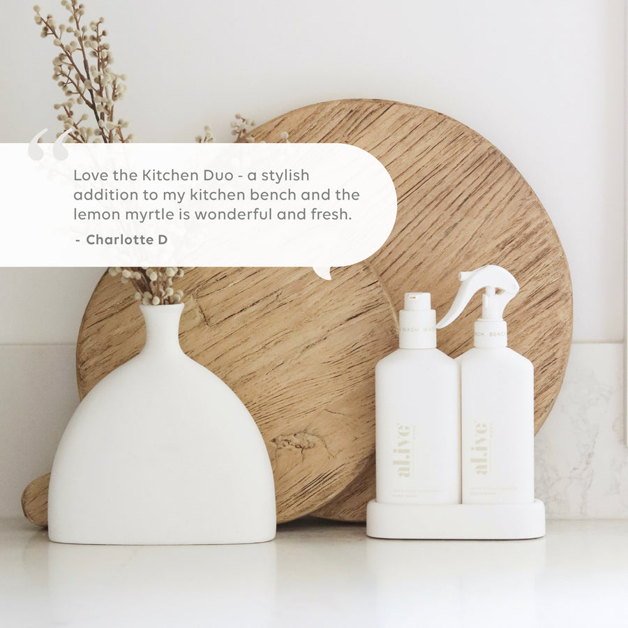 KITCHEN DUO  -  LEMON MYRTLE & HONEYDEW