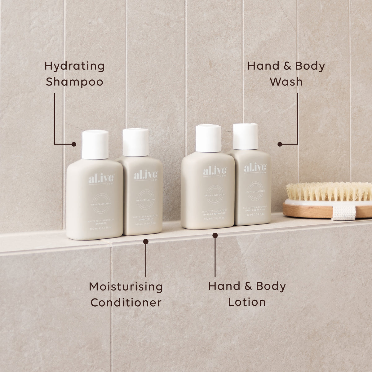 HAIR & BODY TRAVEL PACK - 100ML