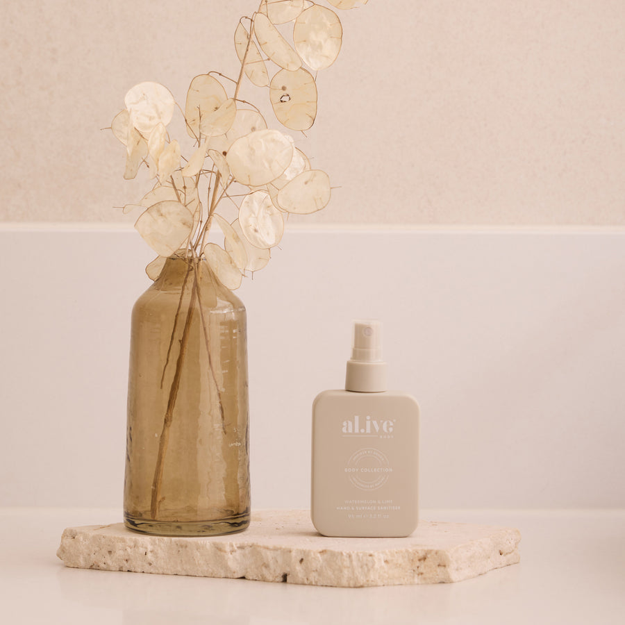 HAND & SURFACE SANITISER SPRAY - WATERMELON & LIME