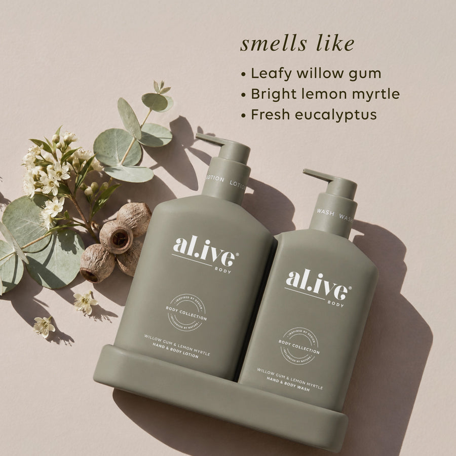 Bathroom Duo - Willow Gum & Lemon Myrtle