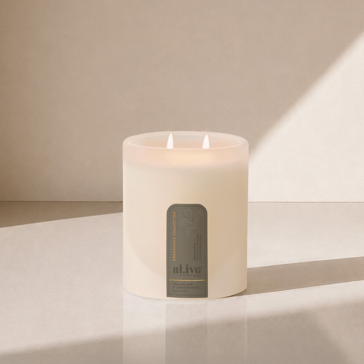 Soy Candle - Willow Gum & Lemon Myrtle