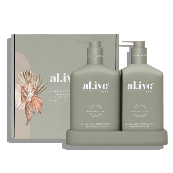 BATHROOM DUO - WILLOW GUM & LEMON MYRTLE