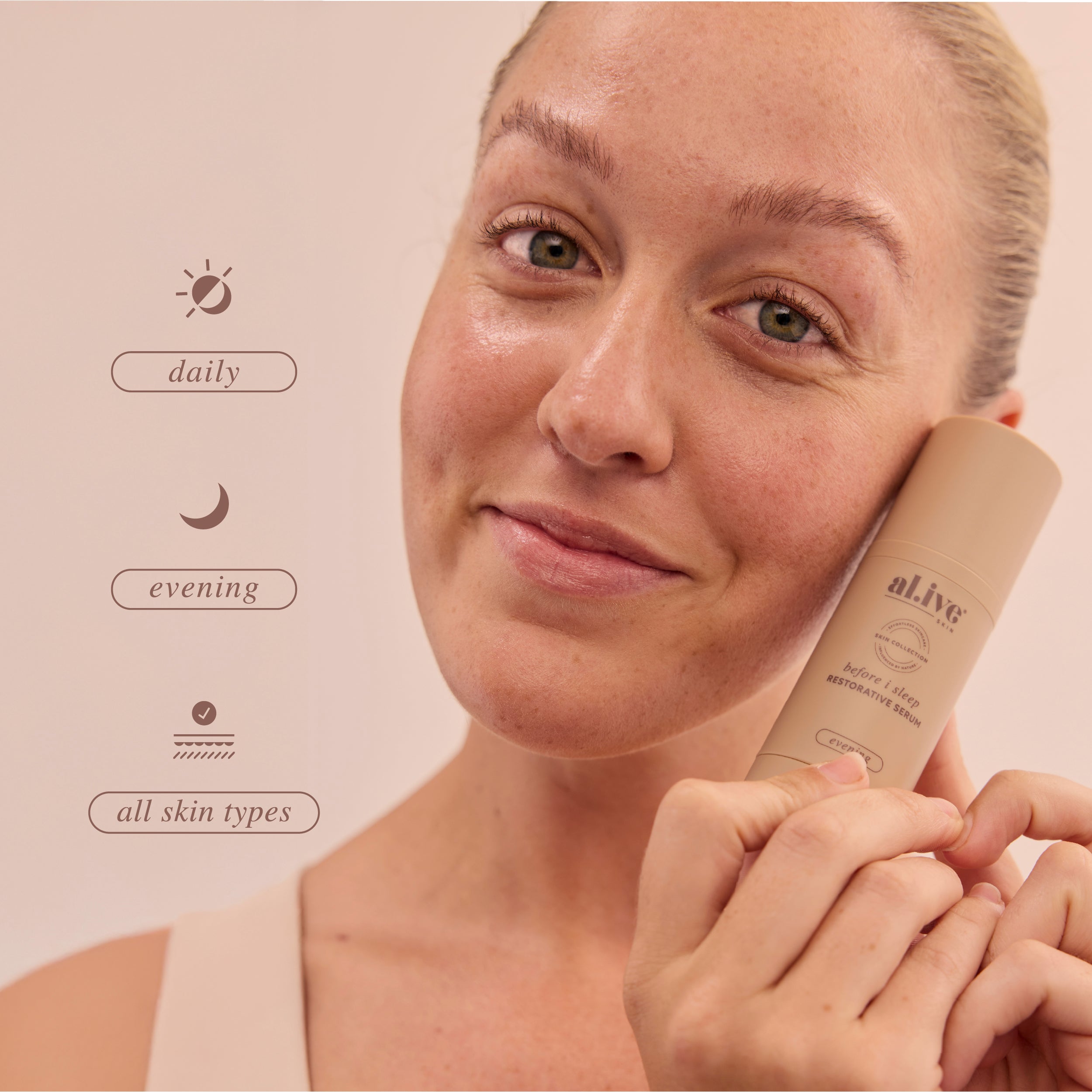 BEFORE I SLEEP, RESTORATIVE SERUM - al.ive body
