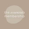 ESSENTIALS MEMBERSHIP - al.ive body