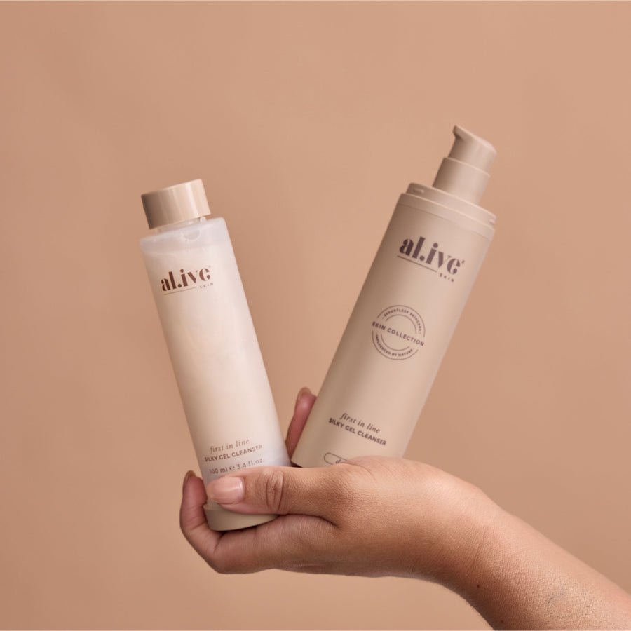 FIRST IN LINE, SILKY GEL CLEANSER REFILL - al.ive body