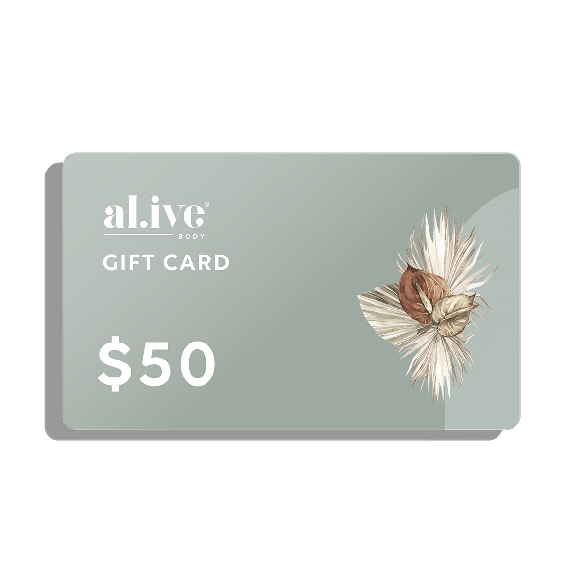 GIFT CARDS - al.ive body