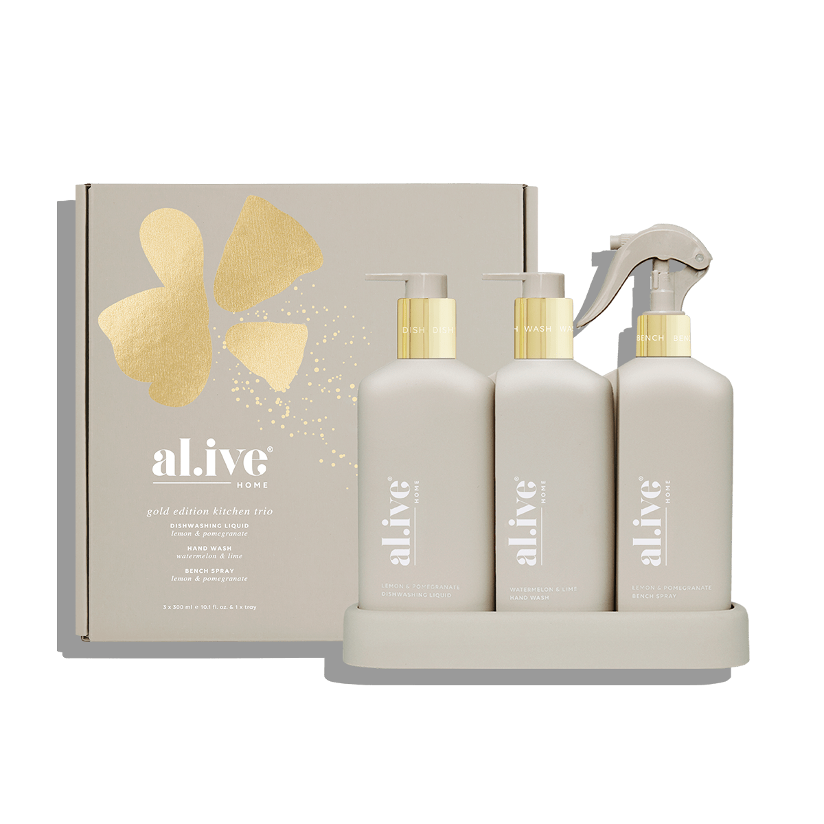 GOLD EDITION KITCHEN TRIO - al.ive body