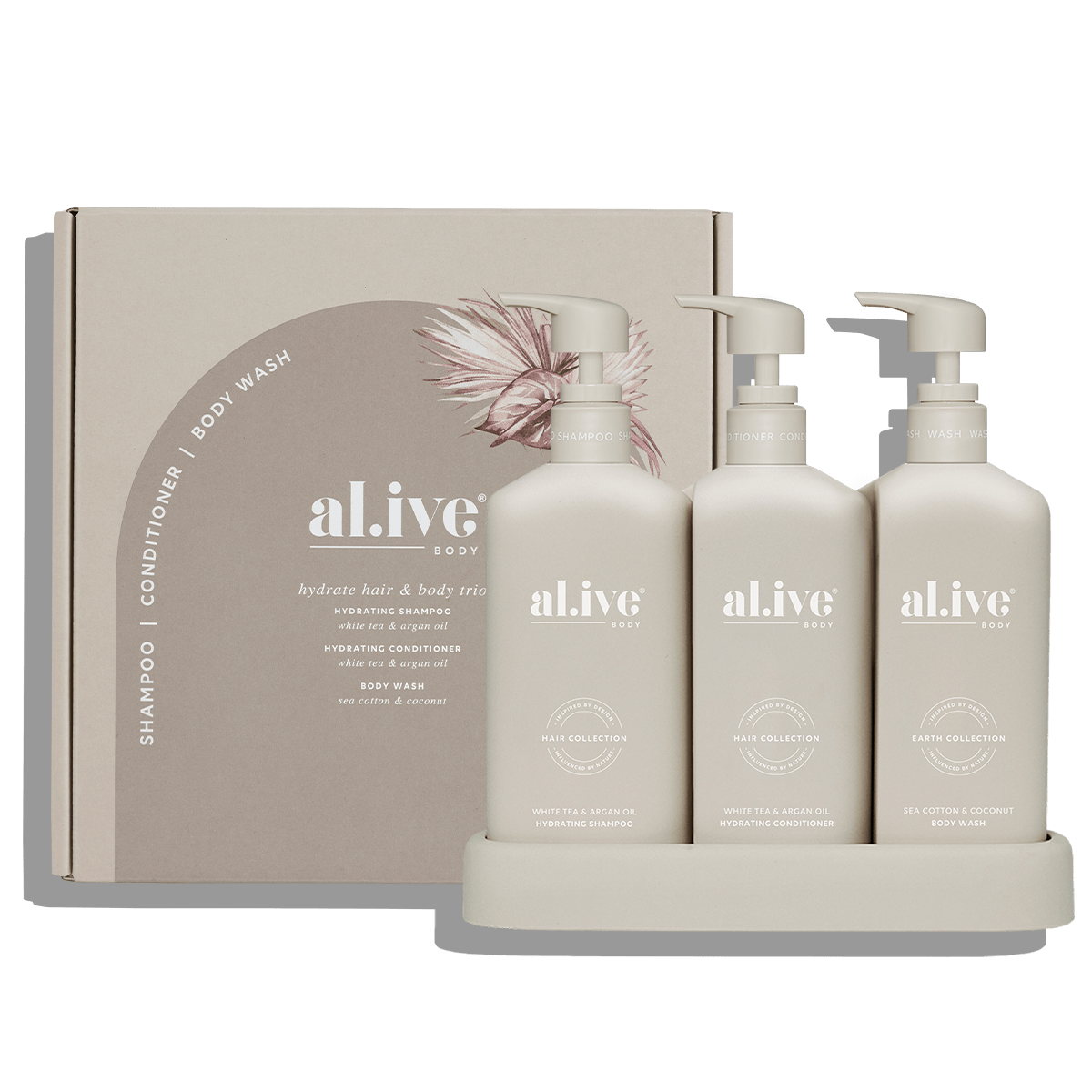 HAIR & BODY TRIO - HYDRATE - al.ive body