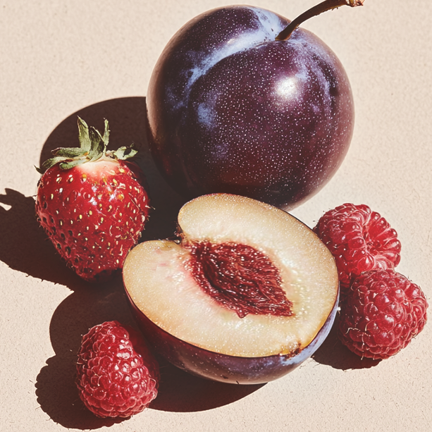 sweet plum &amp; berries