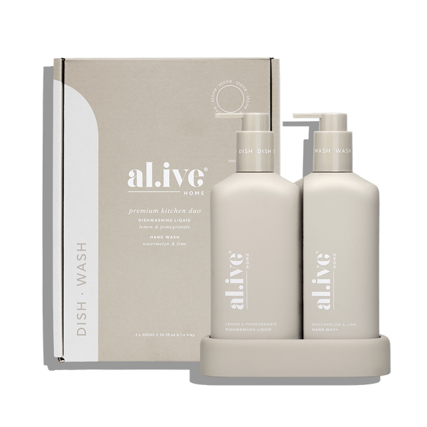 KITCHEN DUO - LEMON & POMEGRANATE + WATERMELON & LIME - al.ive body