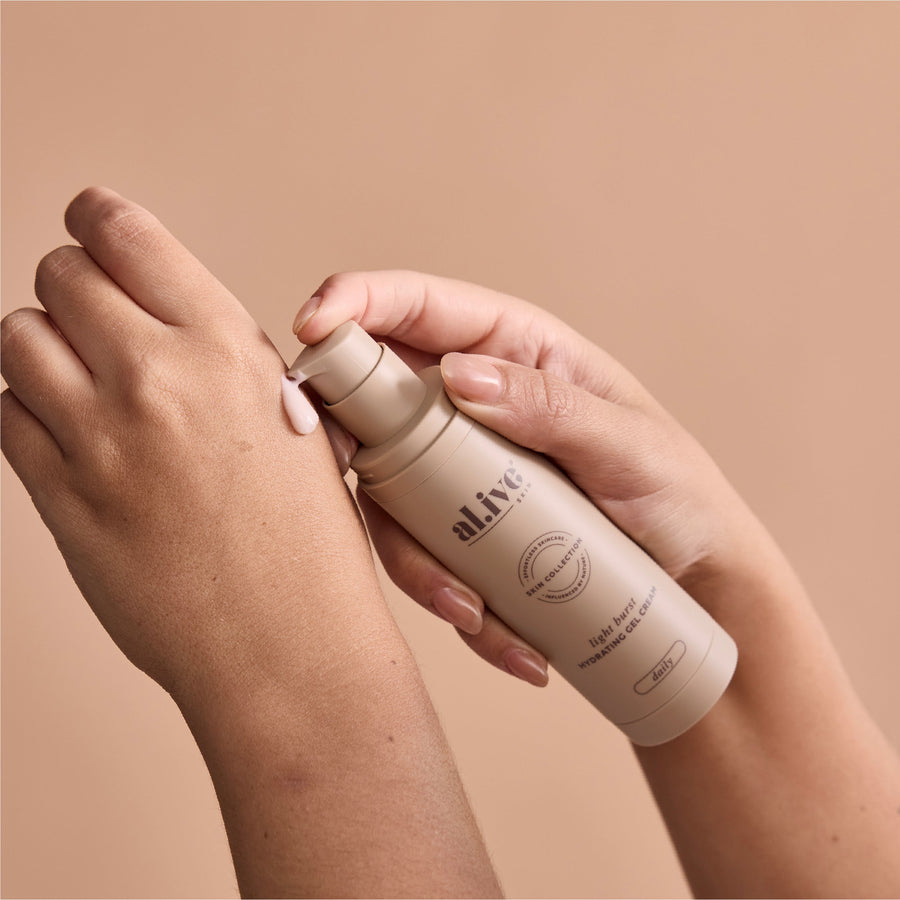 LIGHT BURST, HYDRATING GEL CREAM - al.ive body