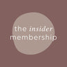 THE INSIDER MEMBERSHIP - al.ive body