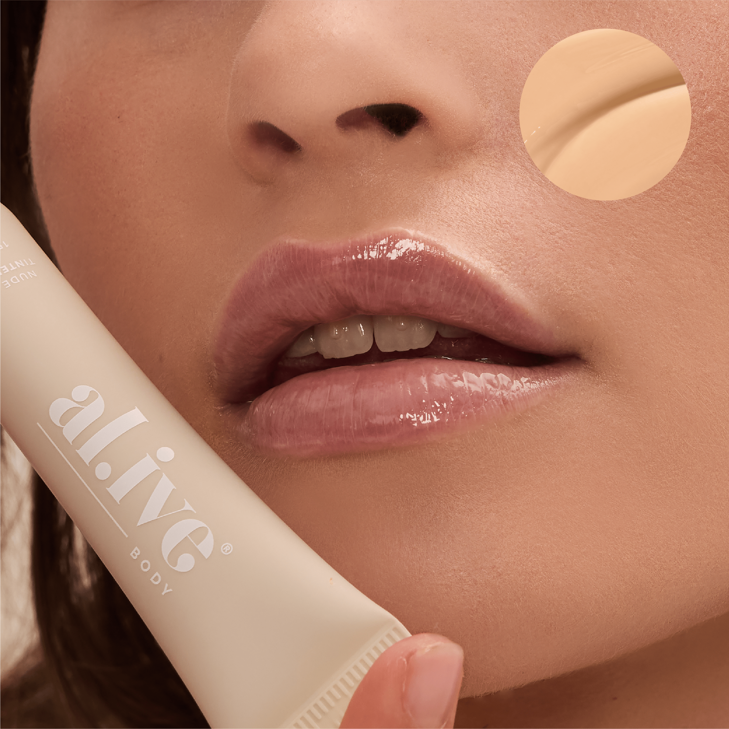 TINTED LIP BUTTER - NUDE COCONUT - al.ive body