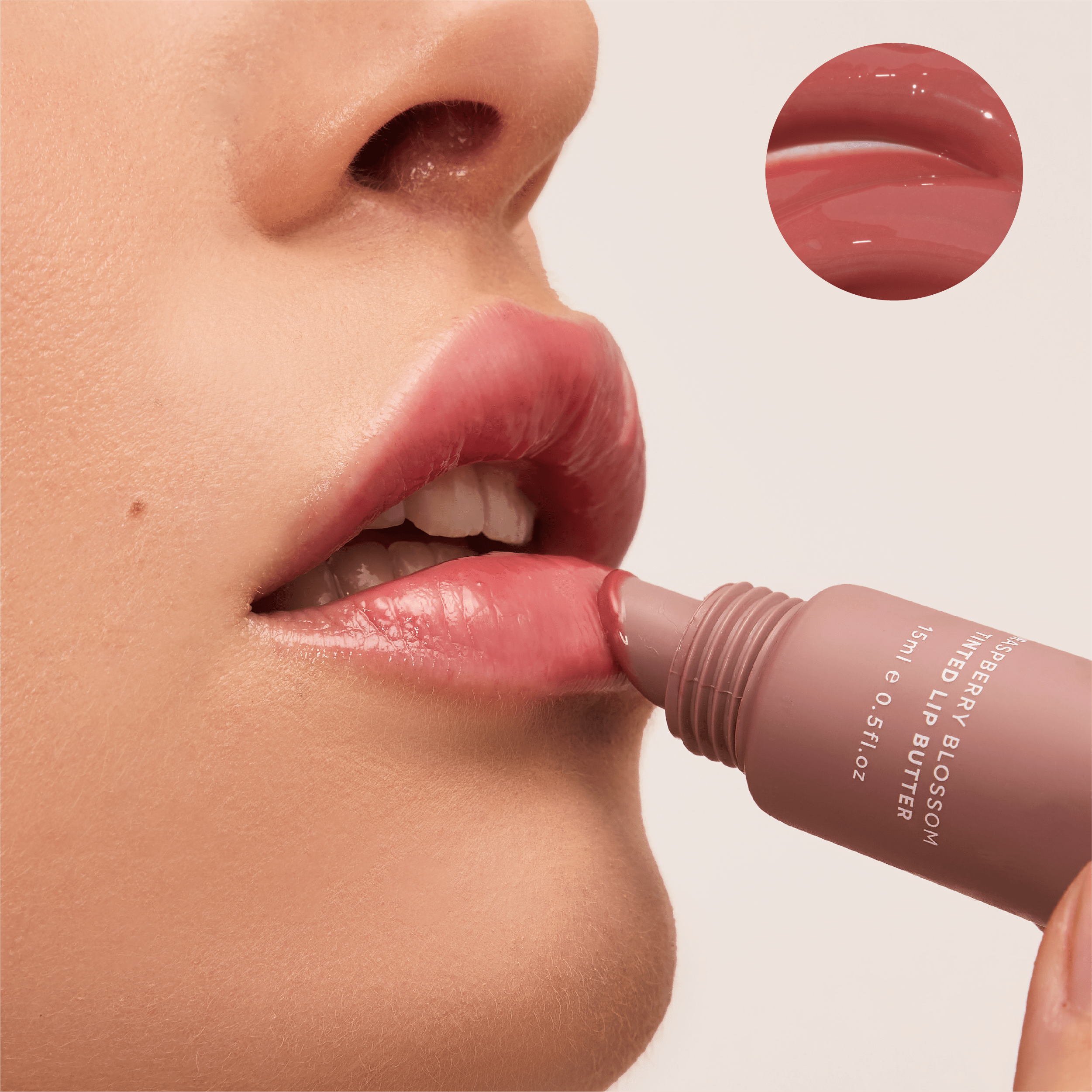 TINTED LIP BUTTER - RASPBERRY BLOSSOM - al.ive body