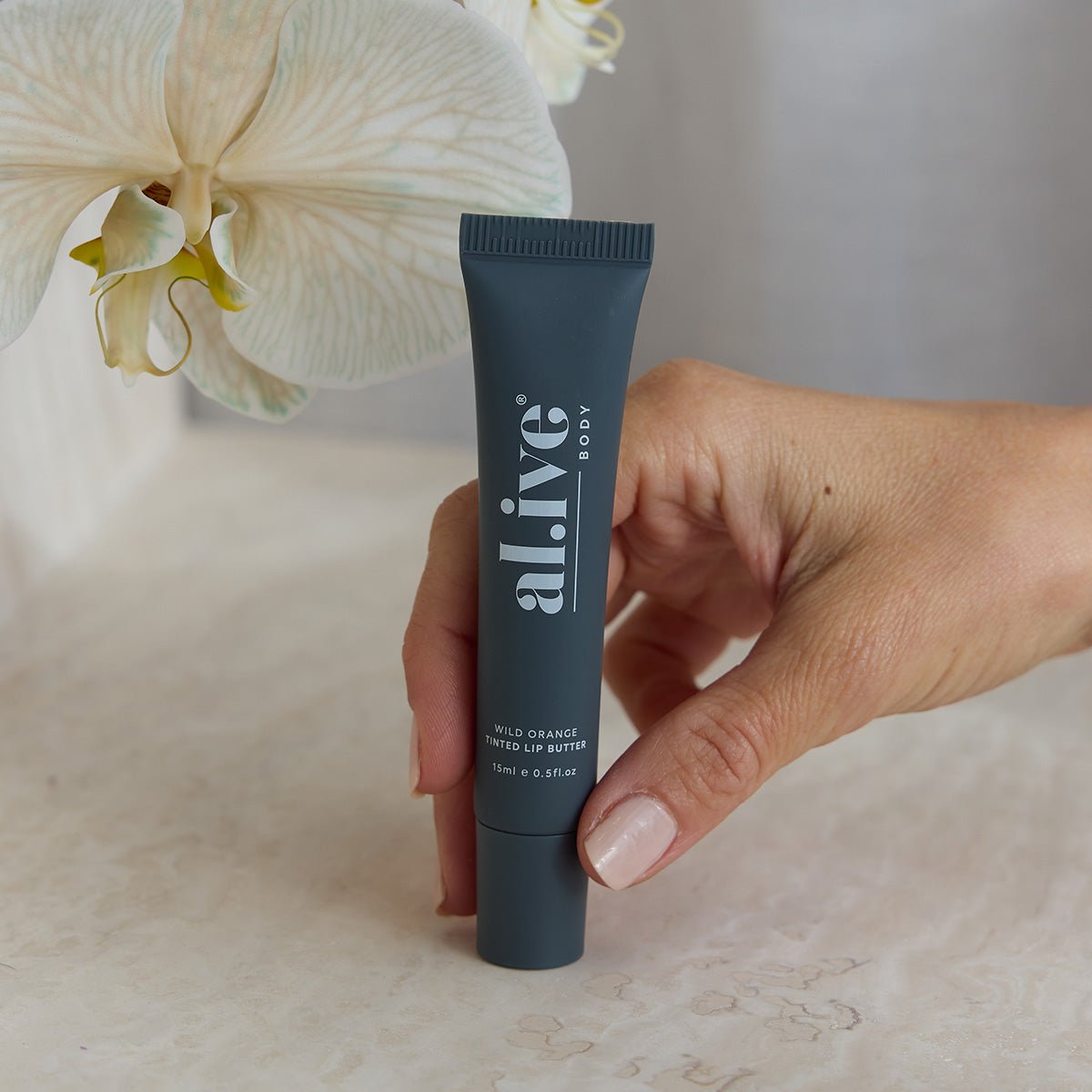 TINTED LIP BUTTER - WILD ORANGE - al.ive body
