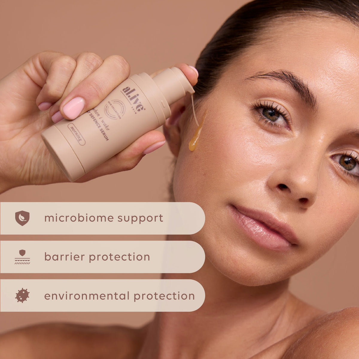 WHEN I WAKE, DAILY DEFENCE SERUM - al.ive body