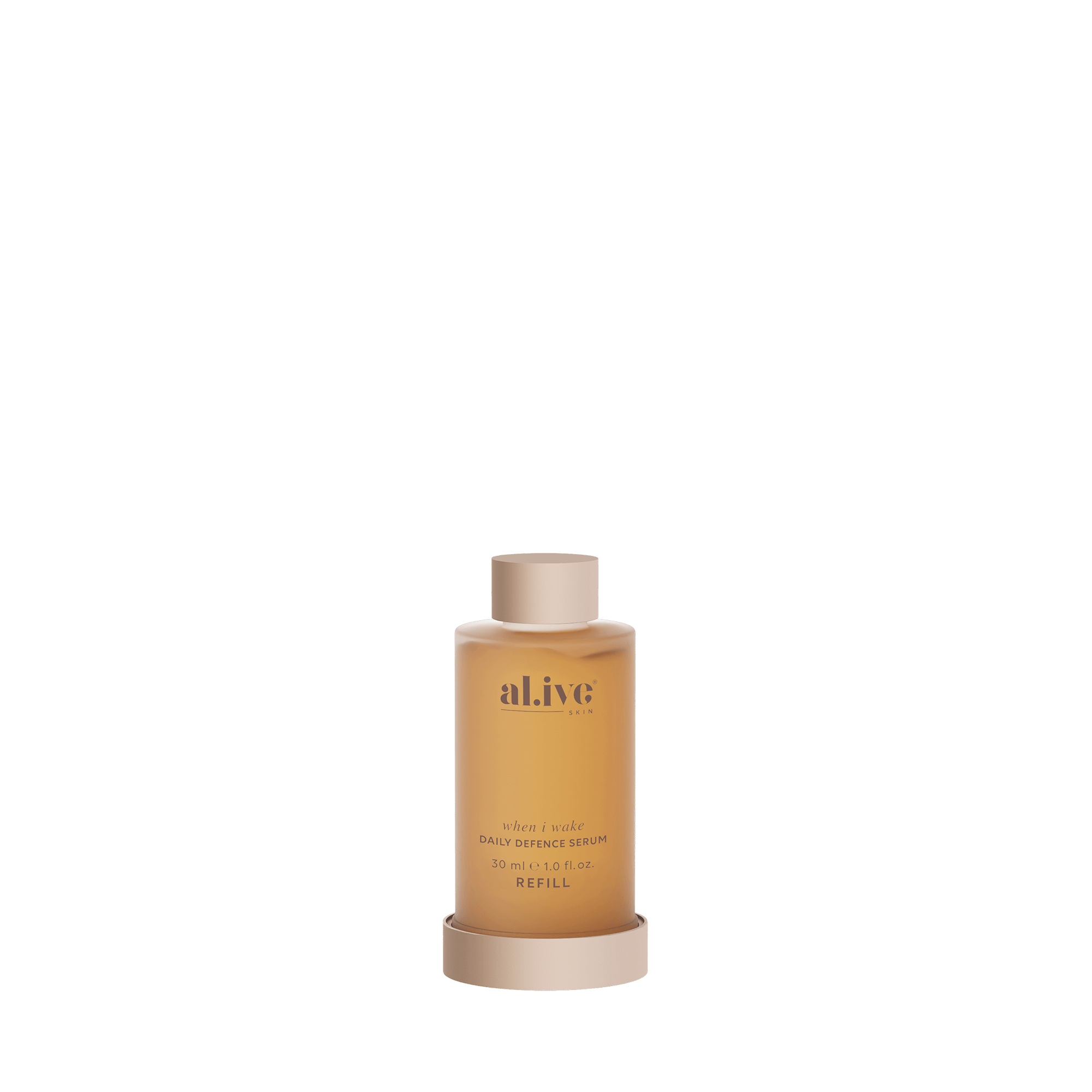 WHEN I WAKE, DAILY DEFENCE SERUM REFILL - al.ive body