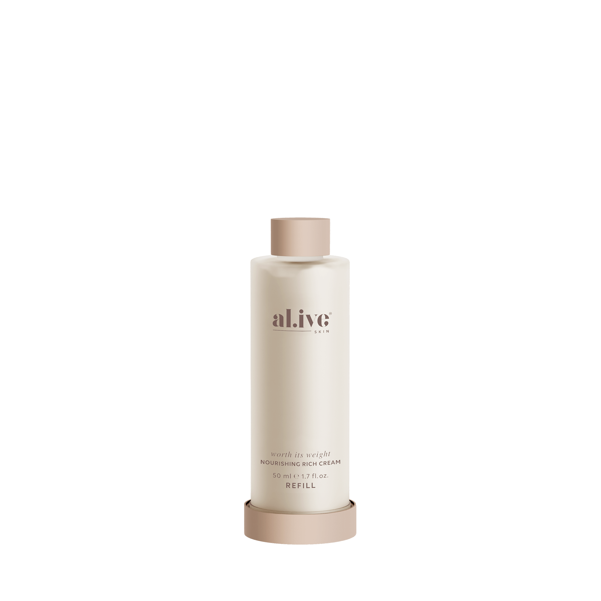 WORTH IT'S WEIGHT, NOURISHING RICH CREAM REFILL - al.ive body
