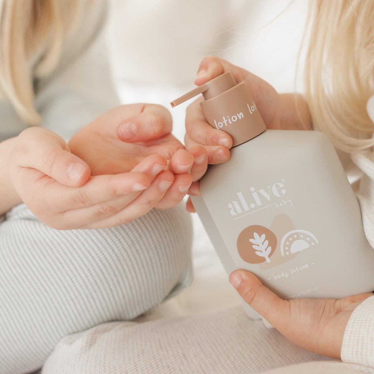 BABY BODY LOTION - CALMING OATMEAL - al.ive body