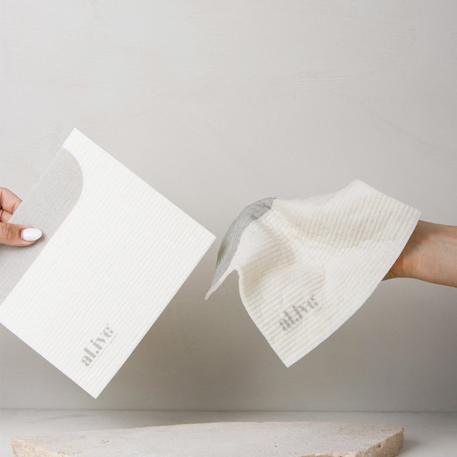 Biodegradable Dish Cloth - Pack of 2 - al.ive body®
